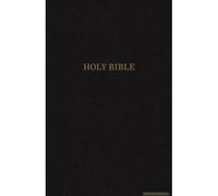 Kjv Holy Bible: Personal Size Giant Print With 43,000 Cross References, Black Bonded Leather, Red Letter, Comfort Print (Thumb Indexed): King James Version