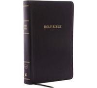 Kjv, Reference Bible, Personal Size Giant Print, Bonded Leather, Black, Indexed, Red Letter Edition