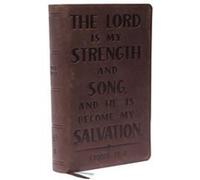 KJV Holy Bible Personal Size with Cross References Brown Genuine Leather Red Letter Comfort Print Thumb Indexed King James Version Verse Art Cover Collect Thomas Nelson (Auteur)