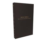 Kjv Holy Bible: Pocket New Testament With Psalms And Proverbs, Black Leatherflex, Red Letter, Comfort Print: King James Version