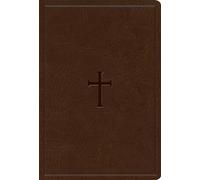 KJV Holy Bible/Super Giant Print Reference Bible/Words of Christ in red/Brown