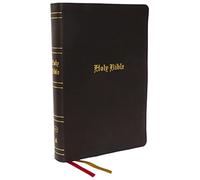 KJV Holy Bible: Super Giant Print with 43,000 Cross References, Brown Bonded Leather, Red Letter, Comfort Print: King James Version