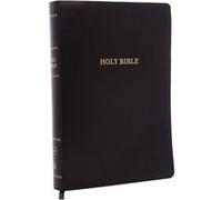 KJV Holy Bible Super Giant Print with 43000 Cross References Black Leatherlook Red Letter Comfort Print Thumb Indexed King James Version by Thomas Nelson Thomas Nelson, (Auteur)