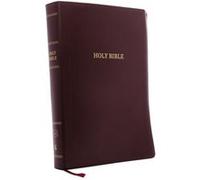 KJV Holy Bible Super Giant Print with 43000 Cross References Burgundy Leatherlook Red Letter Comfort Print King James Version by Thomas Nelson Thomas Nelson, (Auteur)