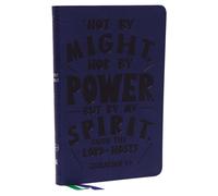 Kjv Holy Bible: Thinline Youth Edition, Blue Leathersoft, Red Letter, Comfort Print: King James Version (Verse Art Cover Collection)