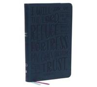 KJV Holy Bible Thinline Youth Edition Teal Leathersoft Red Letter Comfort Print King James Version Verse Art Cover Collection by Thomas Nelson Thomas Nelson (Auteur)