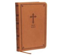 KJV Holy Bible Value Compact Thinline Brown Leathersoft Red Letter Comfort Print King James Version by Thomas Nelson Thomas Nelson (Auteur)