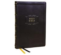 Kjv Holy Bible With Apocrypha And 73,000 Center-Column Cross References, Black Leathersoft, Red Letter, Comfort Print: King James Version