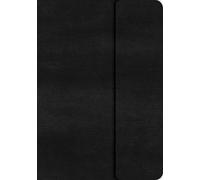 Kjv Large Print Compact Reference Bible, Black Leathertouch With Magnetic Flap