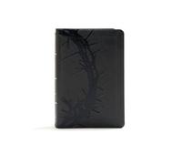 KJV Large Print Compact Reference Bible, Charcoal Leathertouch [Hardback] NEUF