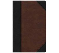 Kjv Large Print Personal Size Reference Bible, Brown/Black Leathertouch Indexed