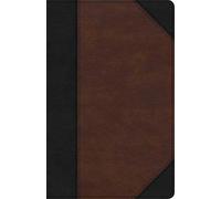 Kjv Large Print Personal Size Reference Bible, Brown/Black Leathertouch Indexed