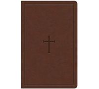 Kjv Large Print Personal Size Reference Bible, Brown Leathertouch