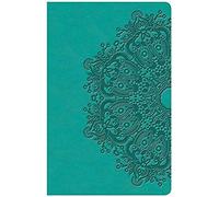 Kjv Large Print Personal Size Reference Bible, Teal Leathertouch