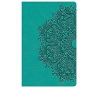 Kjv Large Print Personal Size Reference Bible, Teal Leathertouch Indexed