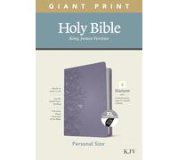 Kjv Personal Size Giant Print Bible, Filament Enabled Edition (Leatherlike, Peony Lavender, Indexed)