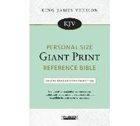 Kjv Personal Size Giant Print Reference Bible Black (Genuine Leather)