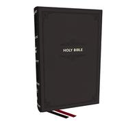 KJV Personal Size Large Print End-of-Verse Reference Bible, Black Leathersoft, Red Letter, Comfort Print (Thumb Indexed)
