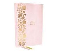 Kjv Personal Size Large Print End-Of-Verse Reference Bible, Pink Leathersoft, Red Letter, Comfort Print