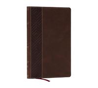 KJV, Personal Size New Testament, Brown Leathersoft, Red Letter, Comfort Print