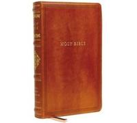 KJV Personal Size Reference Bible Sovereign Collection Leathersoft Brown Red Letter Comfort Print by Thomas Nelson Thomas Nelson (Auteur)