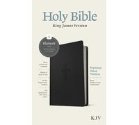 Kjv Premium Value Thinline Bible, Filament Enabled (Leatherlike, Black Radiant Cross, Red Letter)