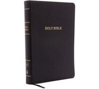 KJV Reference Bible CenterColumn Giant Print Bonded Leather Black Thumb Indexed Red Letter Comfort Print Holy Bible King James Version by Thomas Nelson Thomas Nelson (Auteur)