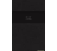 Kjv, Reference Bible, Personal Size Giant Print, Imitation Leather, Black, Red Letter Edition