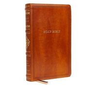 Kjv, Sovereign Collection Bible, Personal Size, Leathersoft, Brown, Red Letter Edition, Comfort Print