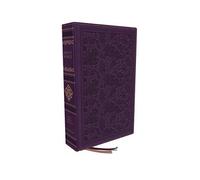 Kjv, Sovereign Collection Bible, Personal Size, Leathersoft, Purple, Thumb Indexed, Red Letter Edition, Comfort Print