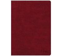 Kjv Spurgeon Study Bible, Crimson Leathertouch