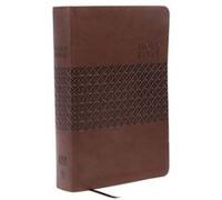 KJV Study Bible Large Print Leathersoft Brown Thumb Indexed Red Letter Second Edition by Thomas Nelson Thomas Nelson (Auteur)