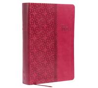 KJV Study Bible, Large Print, Leathersoft, Red/Pink, Red Letter: Second Edition