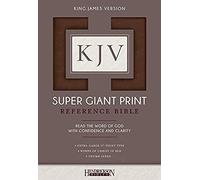 Kjv Super Giant Print Bible