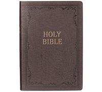Kjv Super Giant Print Lux-Leather Brown