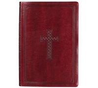 Kjv Super Giant Print Lux-Leather Burgundy