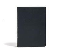 Kjv Super Giant Print Reference Bible, Black Genuine Leather