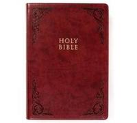 KJV Super Giant Print Reference Bible Burgundy LeatherTouch by Holman Bible Staff Holman Bible Staff (Auteur)