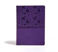 Kjv Super Giant Print Reference Bible, Purple Leathertouch