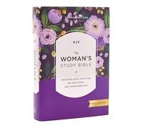 KJV, The Woman's Study Bible, Hardcover, Red Letter, Full-Color Edition, Comfort Print: Receiving God's Truth for Balance, Hope, and Transformation, King James Version