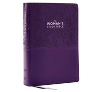 Kjv, The Woman's Study Bible, Purple Leathersoft, Red Letter, Full-Color Edition, Comfort Print (Thumb Indexed)