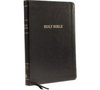 KJV Thinline Bible Large Print Leathersoft Black Thumb Indexed Red Letter Comfort Print Holy Bible King James Version by Zondervan Zondervan (Auteur)