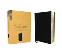 Kjv, Thompson Chain-Reference Bible, European Bonded Leather, Black, Red Letter, Comfort Print