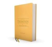 Kjv, Thompson Chain-Reference Bible, Hardcover, Yellow Gold, Red Letter, Comfort Print