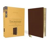 KJV Thompson ChainReference Bible Genuine Leather Calfskin Brown Red Letter Comfort Print KJV Thompson ChainReference Bible Genuine Leather Calfskin Brown Red Letter Comfort Print (Auteur)