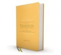 KJV Thompson ChainReference Bible Hardcover Yellow Gold Red Letter Comfort Print KJV Thompson ChainReference Bible Hardcover Yellow Gold Red Letter Comfort Print (Auteur)