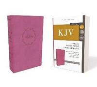Kjv, Value Thinline Bible, Large Print, Leathersoft, Pink, Red Letter Edition, Comfort Print