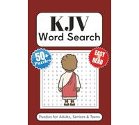 KJV Word Search Puzzle Book: Word Searches with Easy to Read Print About The Bible, Jesus, God and More | 6x9 inches 110 pages | 50+ Puzzles … Gift for vacations, Holidays and Free Times