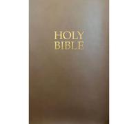Kjver Gift And Award Holy Bible, Deluxe Edition, Coffee Ultrasoft