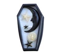 Kjw835 Bougies de soja en forme de cercueil parfumées pour pièce maîtresse de table pour anniversaire, femme, homme, bureau, fête, ferme, appartement, rassemblement Kjw835 (B, taille unique)